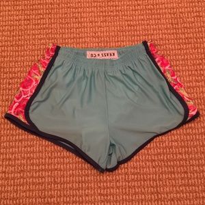 Krass & Co Baby Blue Athletic Shorts Small